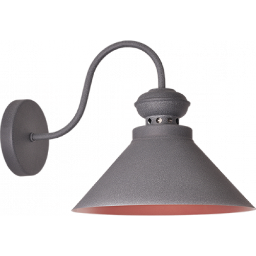 Светильник настенный VESTA 17271 LOFT 1x40W, Е14 серый