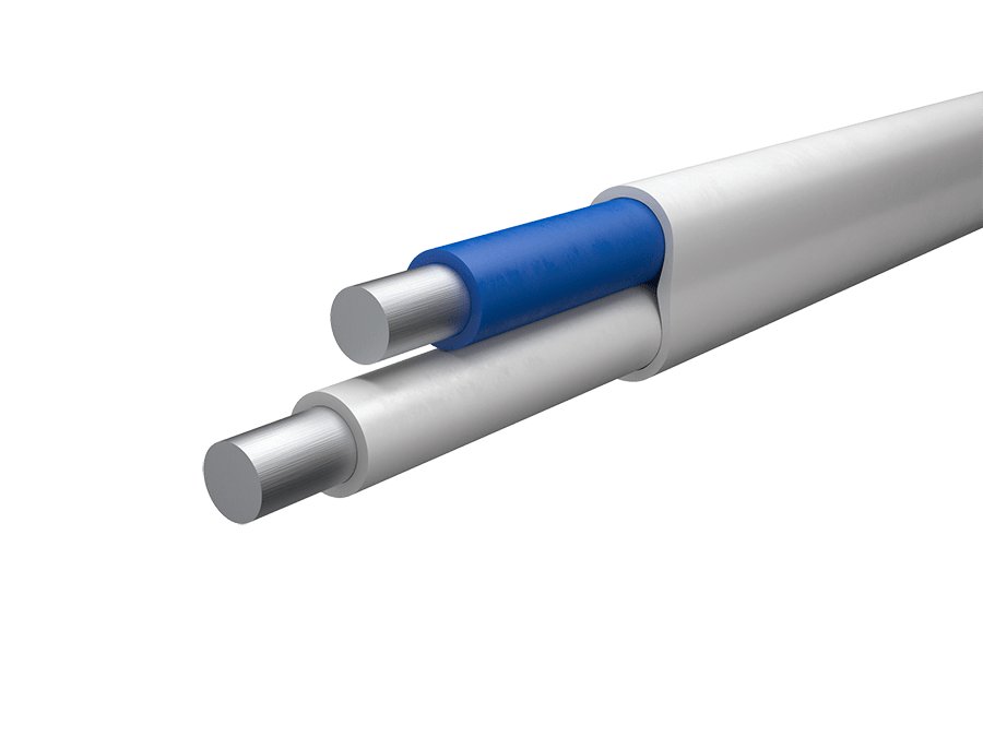 Кабель АВВГ 2х6 п (Калужский кабельный завод)
