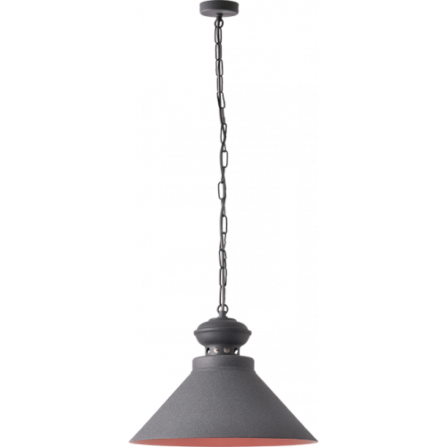 Светильник подвесной VESTA 17231 LOFT 1х60W, E27 серый