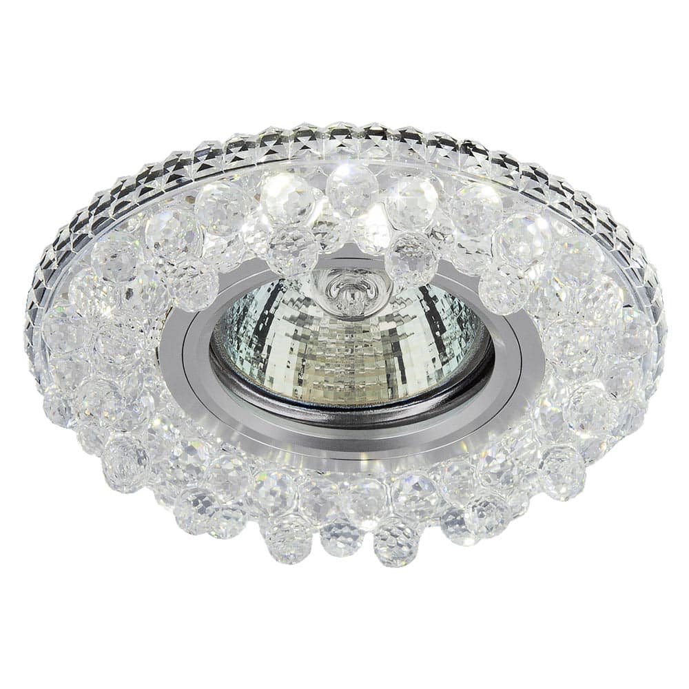 Встраиваемый потолочный светильник с LED 
подсветкой 2211 MR16 CL прозрачный