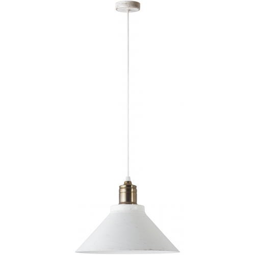 Светильник подвесной VESTA 62121 Attic, бело-золотой 
1х60W, E27