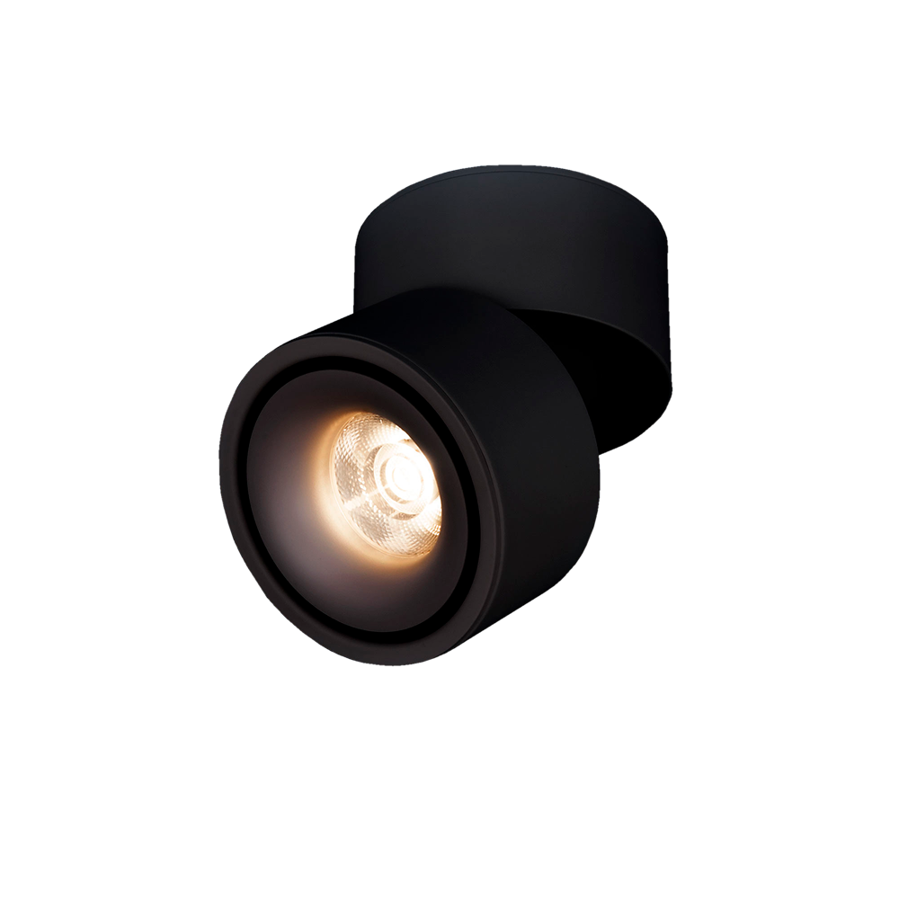 Накладной потолочный светодиодный светильник 
DLR031 15W 4200K 3100 черный матовый