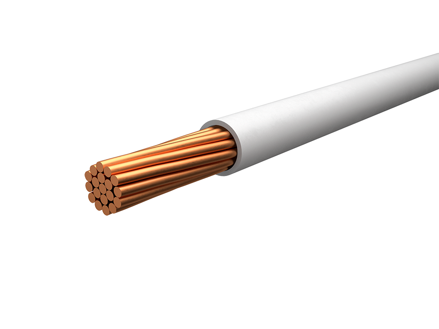 Провод ПуГВ (ПВ3) 1х1 белый (Поиск-1)