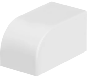 Заглушка кабельной трассы КМЗ 25х25 (4 шт./комп.) TDM