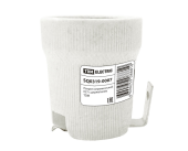 Патрон керамический E27 с держателем TDM