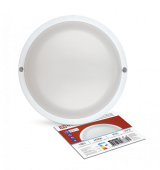 Светильник светодиодный герметичный СПП-А-КРУГ 18Вт 230В 6500К 1440Лм с оптико-акустическим датчиком IP65 IN HOME