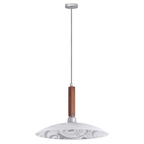 Светильник подвесной VESTA 25323 1х60W, E27, орех