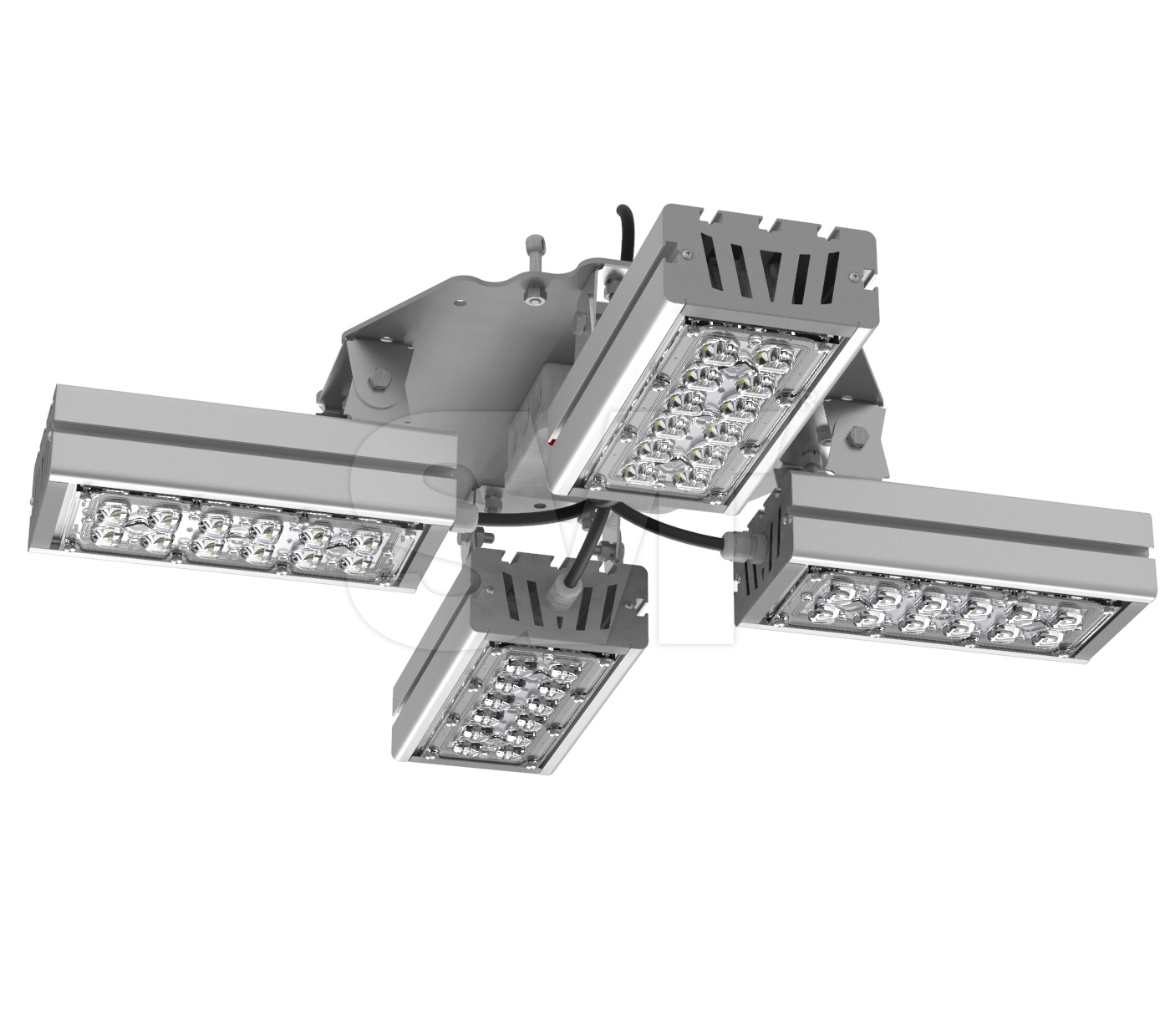 Светодиодный светильник SVT-P-FLOWER-108W-35