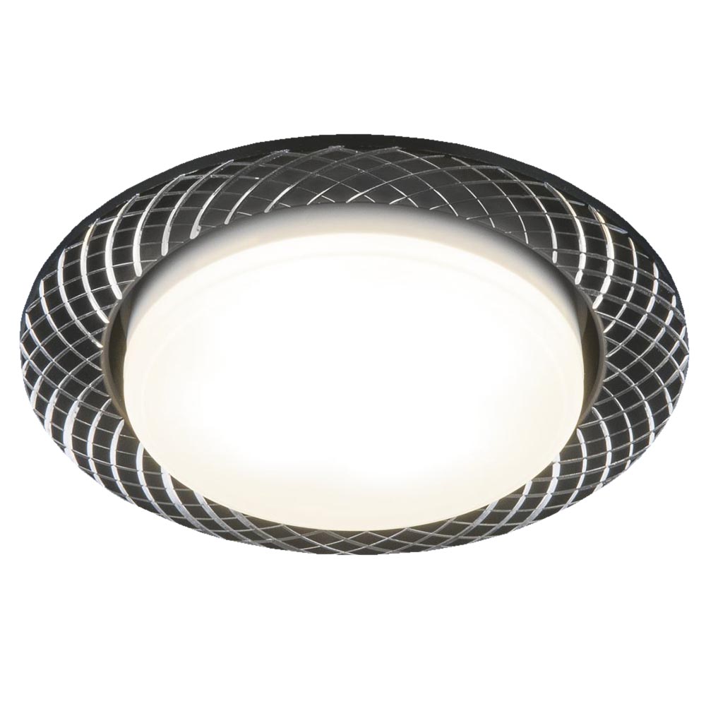 Алюминиевый точечный светильник 1071 GX53 
BK черный