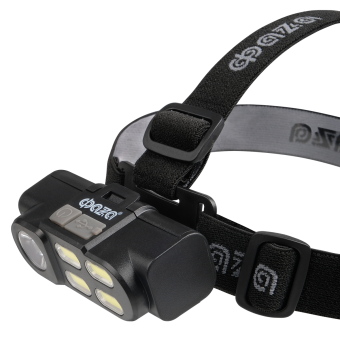 Фонарь аккумуляторный налобный AccuFH6-4COB/L3W 3Вт XPE+4 COB аккум. 18650 1200мАч ближн./дальн. свет 4 режима IP20 ФАZА