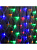 Гирлянда «Сеть» 2 × 3 м, IP44, УМС, прозрачная нить, 384 LED, свечение мульти, 220 В
