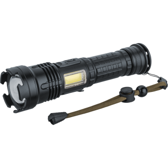 Фонарь аккумуляторный профессиональный 93 875 NPT-P06-ACCU 1P70 20Вт + 1COB 2Вт аккум. li-ion 2А.ч алюм. NAVIGATOR