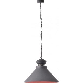 Светильник подвесной VESTA 17231 LOFT 1х60W, E27 серый