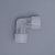 Угловой коннектор Luazon Lighting для светового шнура 13 мм, 2-pin