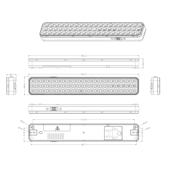 Светильник светодиодный DBA-106-0-20 60LED 3ч IP20 аварийный постоянный/непостоянный Эра