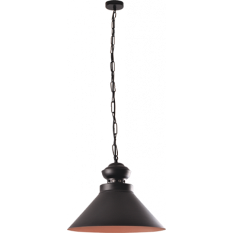 Светильник подвесной VESTA 17331 LOFT 1х60W, E27 черный
