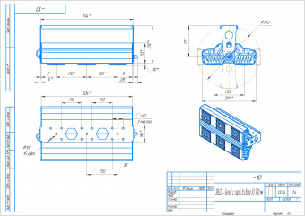 Светодиодный светильник SVT-STR-Bolid-180W-30
