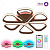 CITILUX CL233A255E Сезар Кофе Смарт RGB Люстра