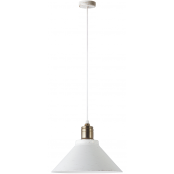 Светильник подвесной VESTA 62121 Attic, бело-золотой 
1х60W, E27