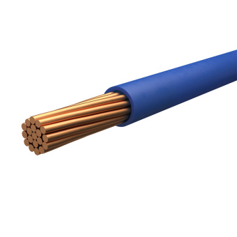 Провод ПуГВ (ПВ3) 1х1,5 синий (БелРоскабель)