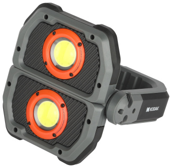 Фонарь-прожектор аккумуляторный рабочий RA-1001 25Вт LED+COB Li-ION 3.7В 4000мА/ч многофункциональный Powerbank IP44 KODAK