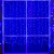 Гирлянда «Занавес» 2 × 1.5 м, IP44, УМС, белая нить, 360 LED, свечение синее, 220 В