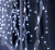 Гирлянда «Водопад» 2 × 1.5 м, IP44, УМС, белая нить, 400 LED, свечение белое, 8 режимов, 220 В
