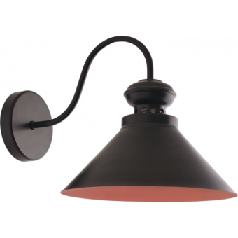 Светильник настенный VESTA 17371 LOFT 1x40W, Е14 черный