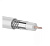 Кабель коаксиальный RG-6U, 75 Ом, CCS/(оплётка Al 48%), PVC, цвет белый, бухта 100м