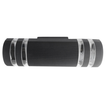 Уличный настенный светильник 1443 TECHNO черный