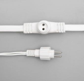 Гирлянда «Занавес» 2×6 м, IP44, УМС, белая нить, 1440 LED, свечение белое, мерцание, 220 В