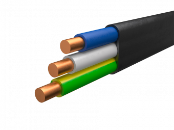 Кабель ВВГ-П 3х4,0 (БелРоскабель)