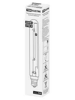 Лампа металлогалогенная ДРИ 250 2700 К Е40 TDM