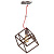 Светильник подвесной EMIBIG BOX CHOCOLATE 361/2 (286/2) 
1X60W, E27