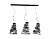 Светильник подвесной EMIBIG TWIST BLACK 304/3 3X60W, 
E27