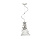 Светильник подвесной EMIBIG TWIST WHITE 295/1 1X60W, 
E27