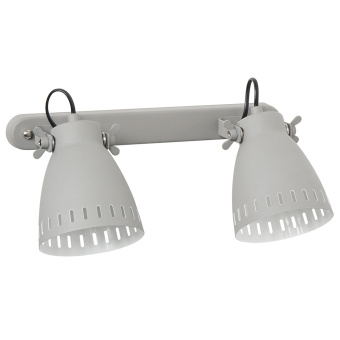 Светильник настенный HN5050-2C GREY (серый), 2xE27, 
40W, ETP