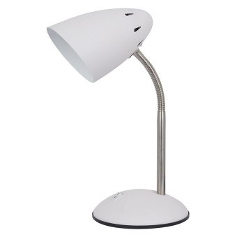 Светильник настольный HN2013 WHITE (белый), 1xE27, 
40W, ETP