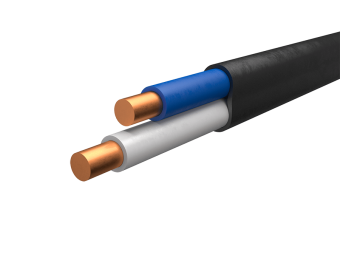 Кабель ВВГ 2х2,5 п (Экокабель)