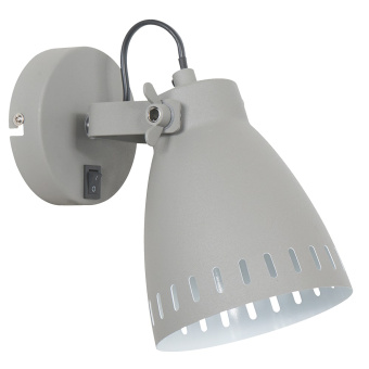 Светильник настенный HN5050-1K GREY (серый), 1xE27, 
40W, ETP