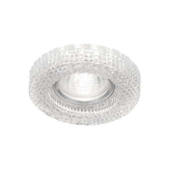 Встраиваемый потолочный светильник с LED 
подсветкой 2213 MR16 CL прозрачный