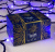 Гирлянда «Нить» 10 м, IP44, УМС, тёмная нить, 100 LED, свечение синее, 220 В