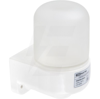 Светильник НПБ400-2 для сауны настенный, угловой, IP54, 60 Вт,  белый TDM