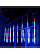 Гирлянда «Сосульки» 2.5 × 0.3 м, IP65, прозрачная нить, 192 LED, свечение мульти с эффектом стекания, 12 В
