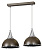 Светильник подвесной EMIBIG POLO WENGE 234/2 2X60W, 
E27