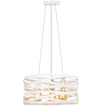 Светильник подвесной HN8069A WHITE (белый), 3xE27, 
40W, ETP