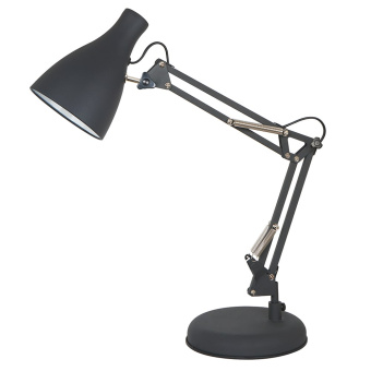 Светильник настольный HN2103 BLACK (черный), 
1xE27, 40W, ETP